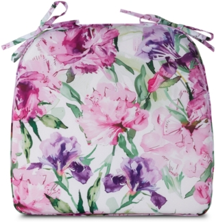 Wasserdichtes Stuhlkissen Outdoor GARTEN 34C 40X38X4 rosa lila