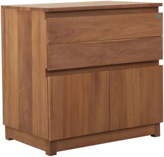 Sideboard Carmelo 90 cm Teakholz Outdoorküche - A-Ware/B-Ware: B-Ware -65% * (Erläuterung in der Beschreibung)