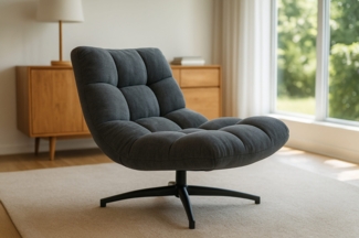 LC Home Drehsessel Memphis mit Karosteppung