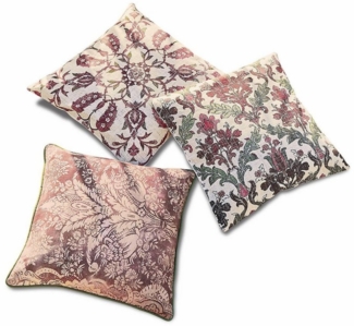 Mirabeau Kissenhülle Kissenhülle 3er Set Camden lila/rosa