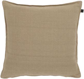 Overseas Canvas Kissen 45 x 45 cm in Beige Beige