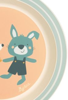 Sigikid Teller Teller Hase & Maus rPET "4 Freunde", (1 St)