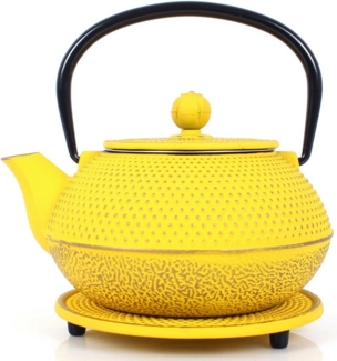 ECHTWERK Teeservice (4-tlg), 2 Personen, Gusseisen, Vintage-Design, 0,8 L, Gusseisen, abnehmbares Sieb