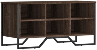 vidaXL Schuhregal Braun Eichen-Optik 90x38x45,5 Holzwerkstoff 848643