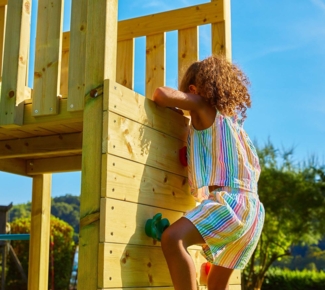 TP Toys Wolkenkratzer 4 | Spielturm Garten | mit