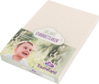 Spannbetttuch Organic naturweiß