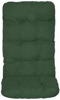 2er Set Beautissu Hochlehner Auflage Flair HL dunkelgrün