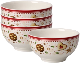 Villeroy & Boch Winter Bakery Delight Bol Sternschnuppe ø 14 cm 4er Set