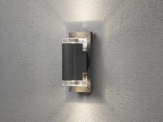 KONSTSMIDE No. 7987-370 Aussenwandleuchte Potenza GU10 anthrazit IP54