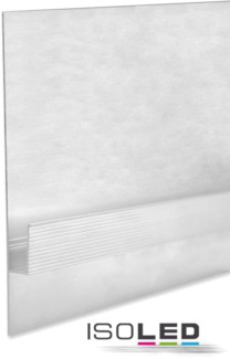 ISOLED LED Trockenbauprofil Schattenfuge 80, weiß RAL 9010 200cm