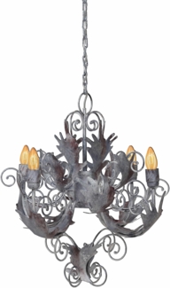 Hängelampe / Kronlamper Fly Through Silber I