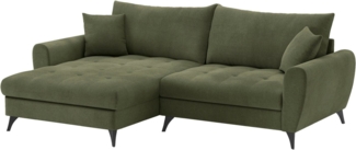 Mr. Couch Ecksofa Blackburn II, L-Form, Mit Kaltschaumpolsterung bis 140 kg belastbar