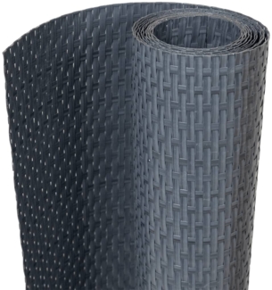 vidaXL Balkon-Sichtschutze 5 Stk. Anthrazit 255x19 cm Poly Rattan 156310