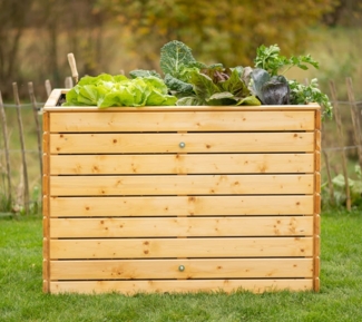 Westmann Holz Hochbeet Asket L | Natur | 130x70x90