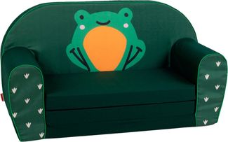 Knorrtoys® Sofa Green frog, für Kinder, Made in Europe