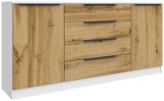 borchardt Möbel Sideboard Vaia, Breite 166cm, 4 Schubkästen