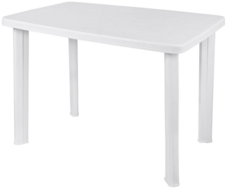 Spetebo Gartentisch Kunststoff Gartentisch 100x72 cm (Stück, 1-St, Stück), Campingtisch rechteckig im klassischen Design