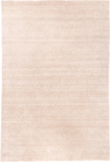 Morgenland Gabbeh Teppich - Uni - rechteckig - 140 x 70 - Silber