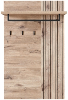 Garderobenpaneel vito Senyo , Holzwerkstoff , Holzfarben , 82 x 134 x 30 cm