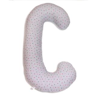 Ceba Baby w-705 – 700 – 512 Multifunctional Physio Pillow Duo GREY DOTS Jerseymini, Multi, Flexi