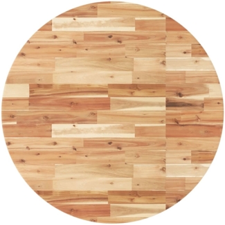 vidaXL Tischplatte Rund Ø90x4 cm Massivholz Akazie 4008705