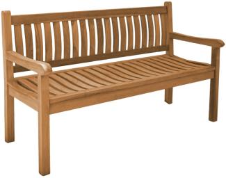 Gartenbank Arezzo Teak Massivholz - Breite: 150 cm
