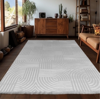 Ayyildiz Teppiche Teppich SAHARA 1112, rechteckig, Höhe: 12 mm, Läufer, Pflegeleicht / Strapazierfähig / Trend Colors/ Wohnzimmer