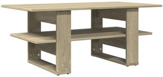 Couchtisch, Sofatisch Sonoma-Eiche 102x55x42 cm Holzwerkstoff