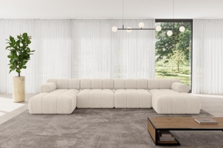 ALTDECOR Wohnlandschaft Tesso-U2, Corner Sofa U-Form Vielseitige Sofa Wohnlandschaft Wohnzimmer, Sofa Praktische Bequeme Funktionsecke Couch L-Form Eckcouch
