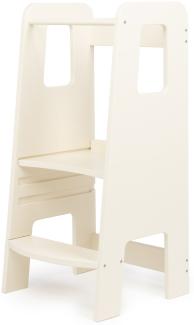 Emu Lernturm Kletterhilfe Montessori Multiplex 40,5x86x38cm weiss