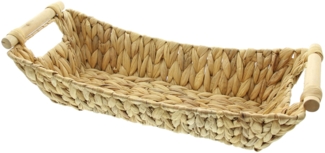 Schale Wasserhyazinthe Deko Aufbewahrung Obstschale Tisch Korb 46cm
