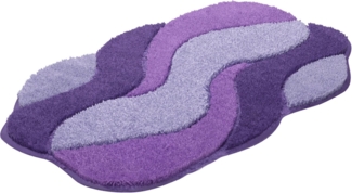 Grund Badematte Carmen, Höhe 24 mm, fußbodenheizungsgeeignet, schnell trocknend, strapazierfähig, Polyacryl, rechteckig, Badematte mit rutschhemmenden Rücken