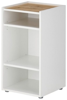 Lomadox Regal CRISP-61, in anthrazit mit Wotan Eiche, ca. 40/70/40 cm