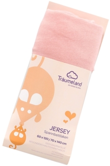 Spannbetttuch Jersey malve-rose