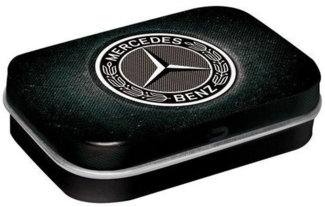 Nostalgic-Art Pillendose Pillendose - Mercedes-Benz - Mercedes-Benz Logo Black