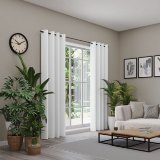 Neutex for you! Verdunkelungsvorhang INSULA (1 St), Ösen, abdunkelnd, Uni-Dimout für starke Verdunklung, nach Maß