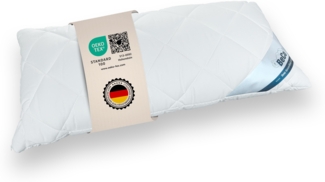 Vario Visco Kopfkissen ergonomisch & wendbar | Nackenstützkissen Größe BW 40 x 80 cm