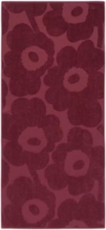 Marimekko Badetücher Badetuch Unikko Burgundy (70x150cm)
