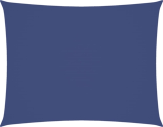 vidaXL Sonnensegel Oxford-Gewebe Rechteckig 2,5x4 m Blau 135537