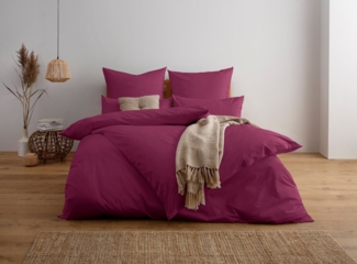 Home affaire Bettwäsche Luisa, Perkal, 2 teilig, NEUHEIT: 100% Baumwolle, in Gr. 135x200 oder 155x220 cm