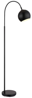 Stehleuchte, Metall, schwarz, H 150 cm