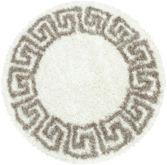 Teppich HERA BEIGE 120 X 120cm Rund