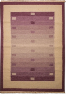 Morgenland Kelim Teppich - Trendy - Modaro - läufer - 250x80 - Violett