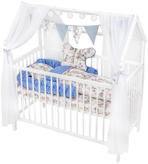 Hausbett 60x120 cm Set Matratze Bettset Traveling Dragon