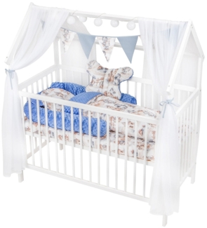 Hausbett 60x120 cm Set Matratze Bettset Traveling Dragon
