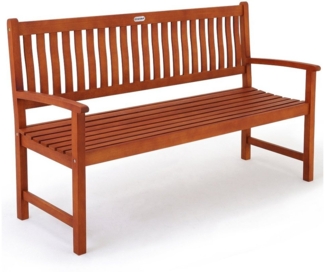 Deuba Gartenbank Maxima, Sitzbank Holz FSC®-zertifiziert 480kg Belastbar Garten Eukalyptus
