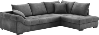 Mr. Couch Ecksofa Allegro, L-Form, mit Hochschläfer-Bettauszug, wahlweise mit Kaltschaum