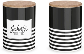 Frischhaltedose Vorratsbehälter Vorratsdose Keramik la vida "Schatztruhe" 308571