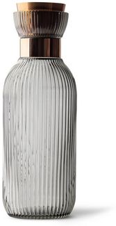 MAMEIDO Wasserkaraffe, aus mundgeblasenem Kristallglas mit edlem Ausgießer in 1 l und 1,5 l