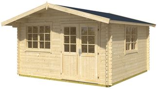 Lasita Maja Holz Gartenhaus Norderney 3 | 390x445